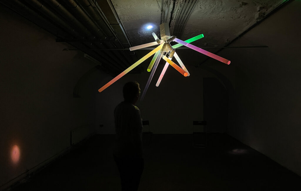 Nane Neu: Sonoskop, Bachelor Media Art & Design, 2022, Raumansicht